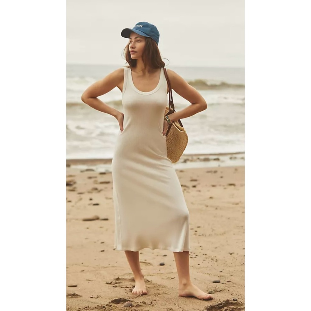 L*SPACE JENNA DRESS IN CREAM, size XS - Picture 5 of 6